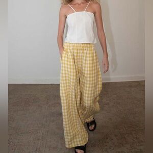 Zii ropa Laurent pant canary plaid